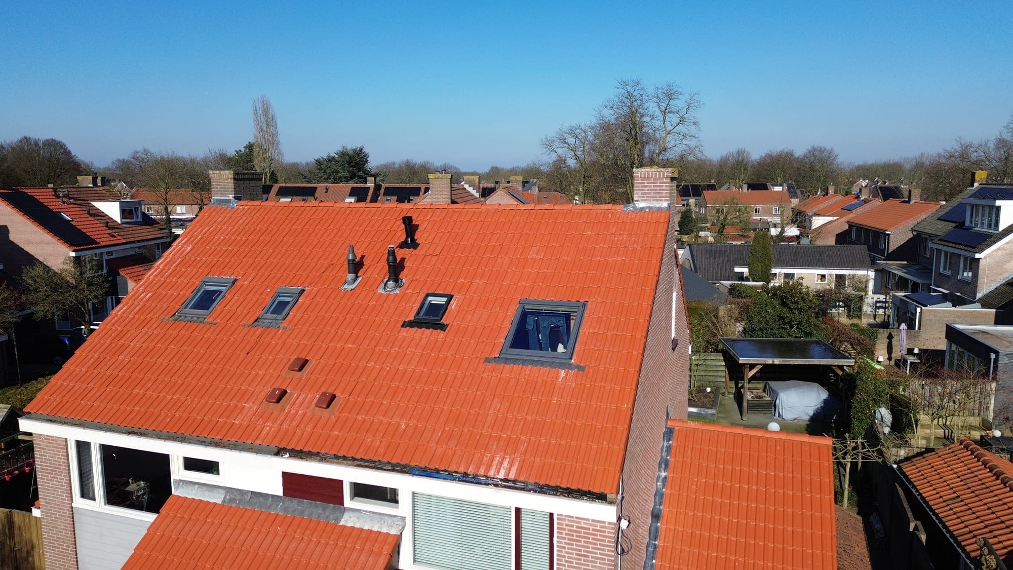 Foto van dak